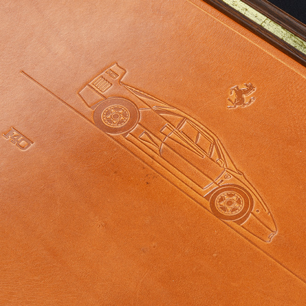 Ferrari F40 Leather relief with Frame by schedoni