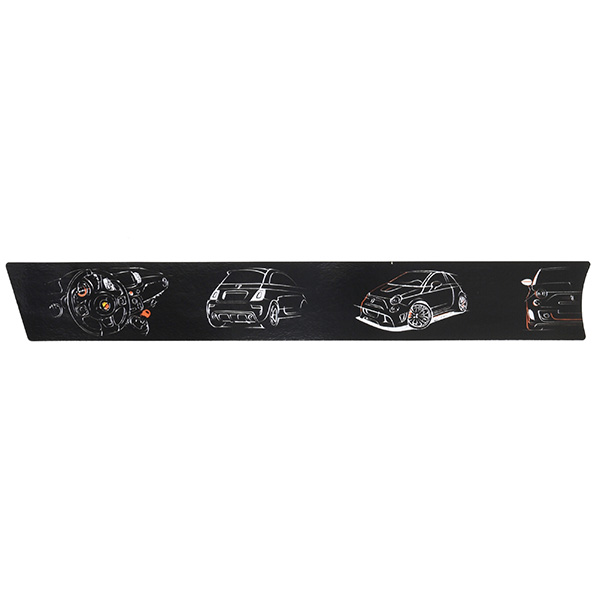 ABARTH 500/595 Instrument Panel Illustration Decor(for LHD/Black)