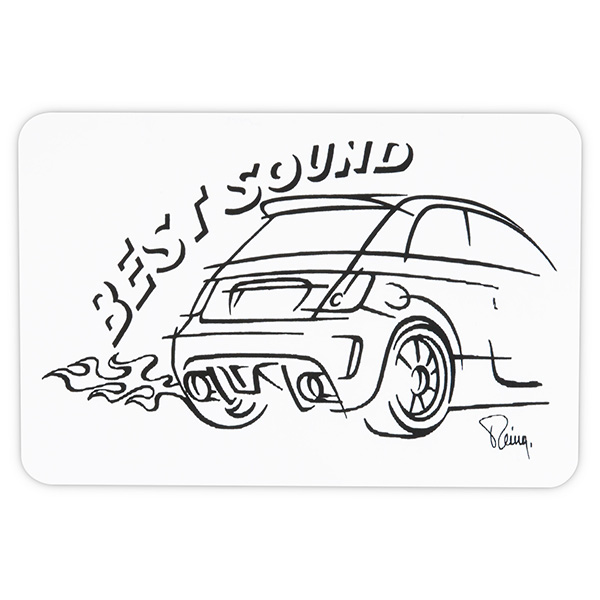 ABARTH¥¤¥é¥¹¥È¥¹¥Æ¥Ã¥«¡¼(Best Sound)