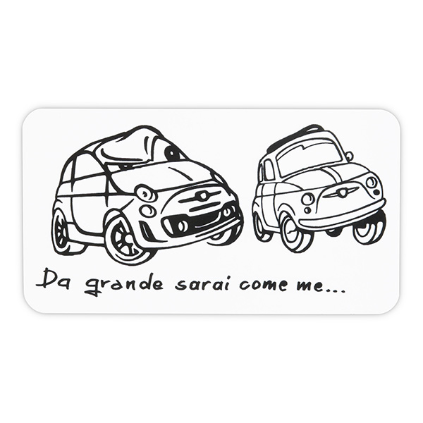 ABARTH¥¤¥é¥¹¥È¥¹¥Æ¥Ã¥«¡¼(Da Grande)