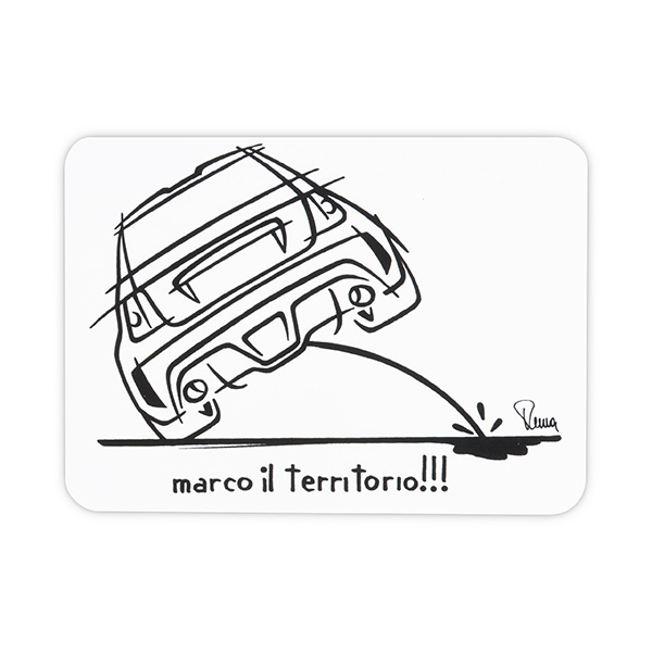 ABARTH¥¤¥é¥¹¥È¥¹¥Æ¥Ã¥«¡¼(Oil Marking)