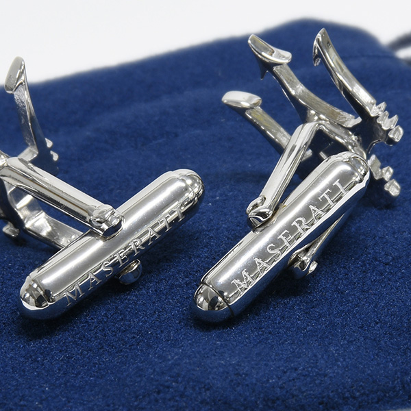 MASERATI TRIDENTE Cuffs(Silver)