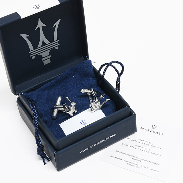 MASERATI TRIDENTE Cuffs(Silver)