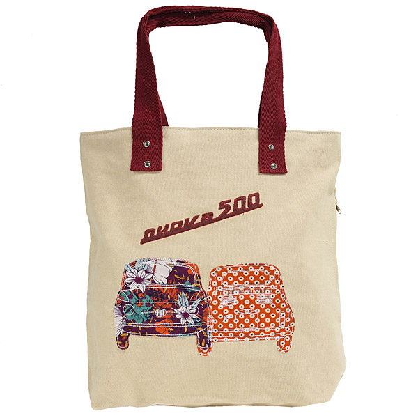 FIAT Nuova 500 Canvas Tote Bag(Bage)