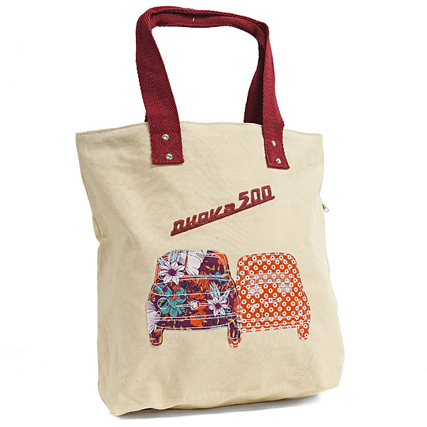 FIAT Nuova 500 Canvas Tote Bag(Bage)