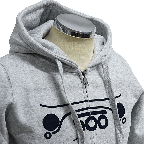 FIAT 500 CLUB ITALIA Hooded Zip-Up Felpa