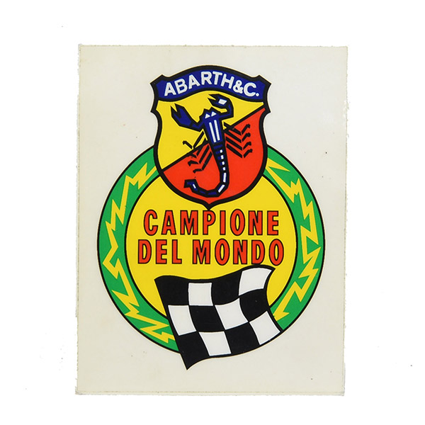 ABARTH CAMPIONE DEL MOND Sticker