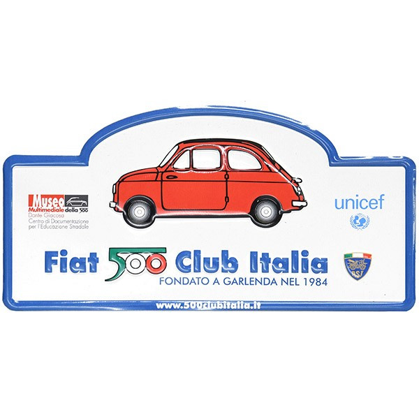 FIAT 500 CLUB ITALIA꡼ץ졼(ۥ磻)