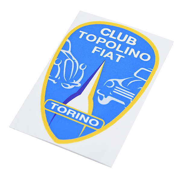 CLUB TOPOLINO FIAT Paper Sticker