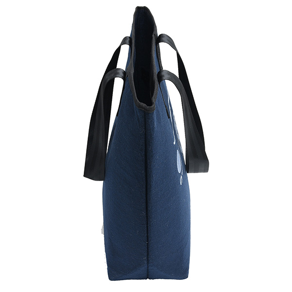 FIAT 500 CLUB ITALIA Tote Bag(Navy)