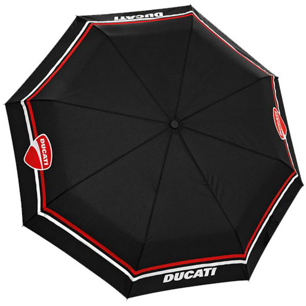 DUCATI Compact Umbrella-Stripe Pocket-