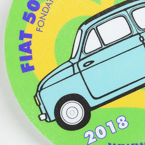 FIAT 500 CLUB ITALIA 2018 Sticker