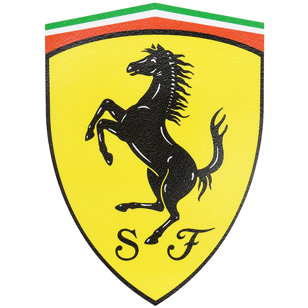 Scuderia Ferrari Emblem Sticker Plate