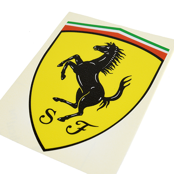 Scuderia Ferrari Emblem Sticker Plate