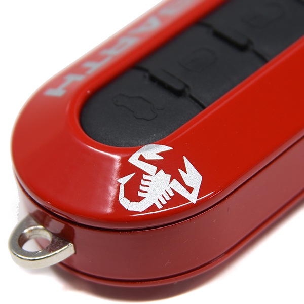 ABARTH Key Cover(Red/Logo&Scorpione)