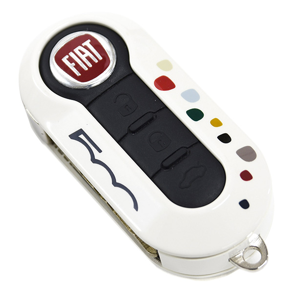 FIAT 500 Keycover(Dot/White)