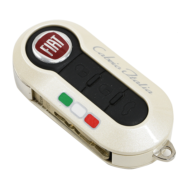 ABARTH genuine Cabrio Italia Key Cover(Prototype/Perl White)