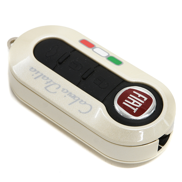 ABARTH genuine Cabrio Italia Key Cover(Prototype/Perl White)