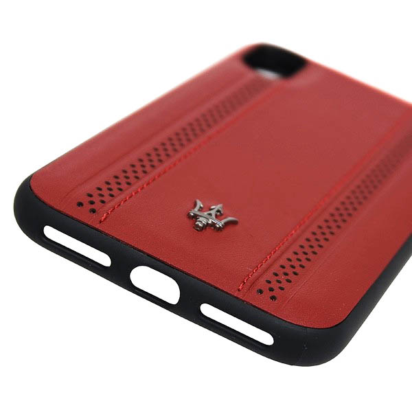 MASERATI iPhone X Case-GRANLUSSO/Red-