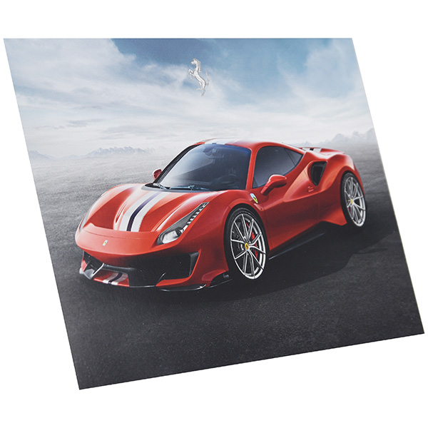 Ferrari 488Pista Presentation Card