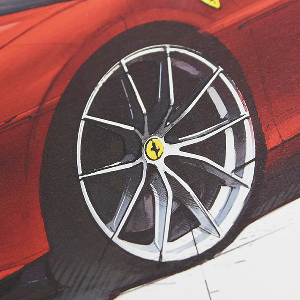 Ferrari 488 Pista Lithograph for VIP Guest