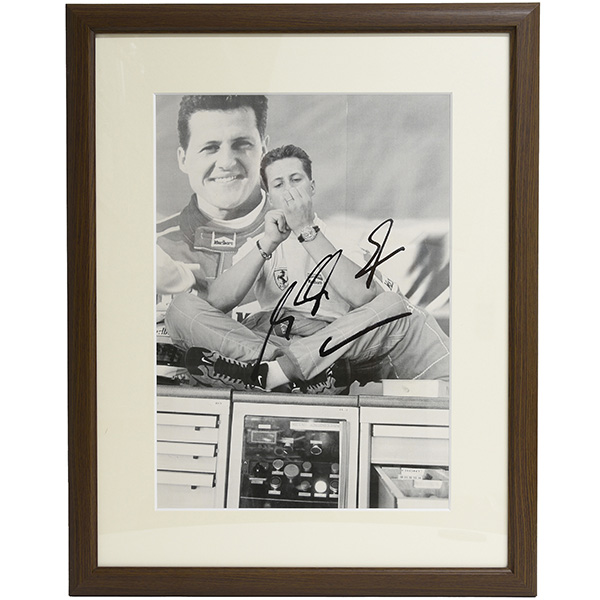 m.schumacher Signed Photo with Frame