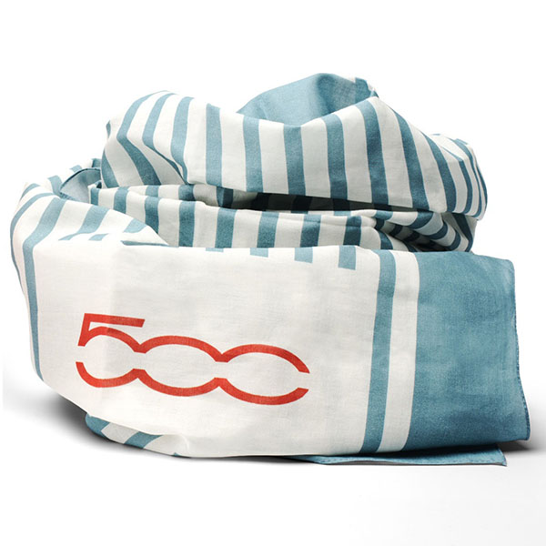 FIAT 500 Anniversario Cotton Stole<br><font size=-1 color=red>03/01到着</font>