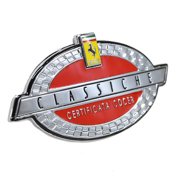 Ferrari Genuine CLASSICHE CERTIFICATA COCER Emblem