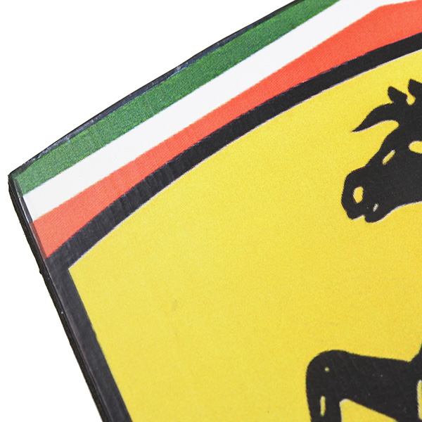 Ferrari SF Emblem Shaped wooden object