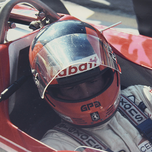 Gilles Villeneuve Photo with Frame Type A