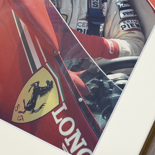 Gilles Villeneuve Photo with Frame Type A