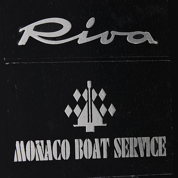 Riva Monaco Boat Service Sticker