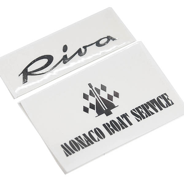 Riva Monaco Boat Service Sticker