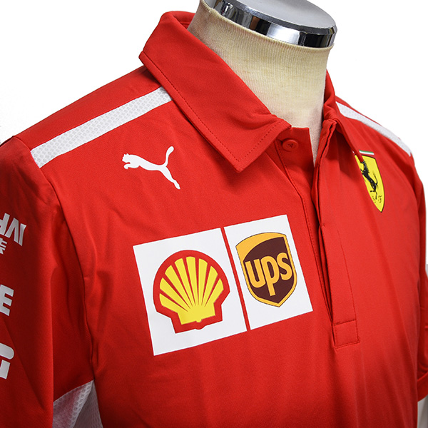 Scuderia Ferrari 2018 Team Staff Polo Shirts