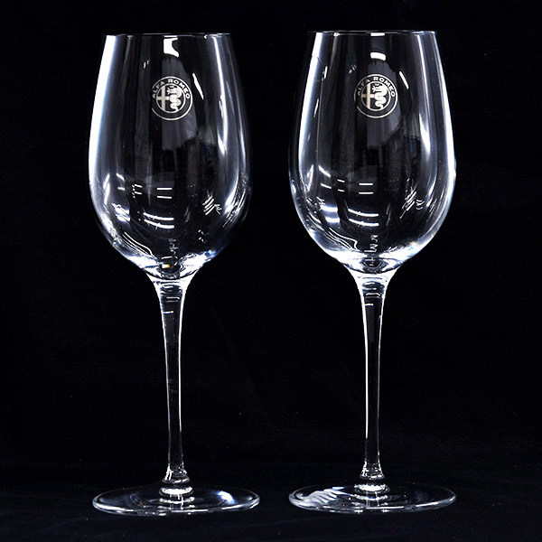 Alfa Romeo Wine Glass Set by Luigi Bormioli