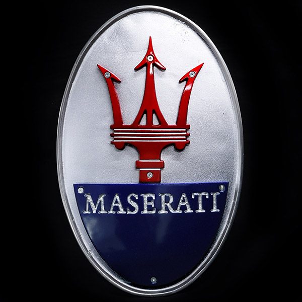 MASERATI Emblem Aluminium Object(Colour)