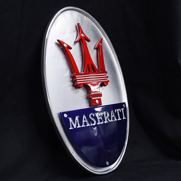 MASERATI Emblem Aluminium Object(Colour)