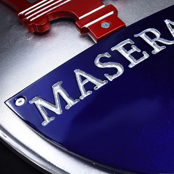 MASERATI Emblem Aluminium Object(Colour)