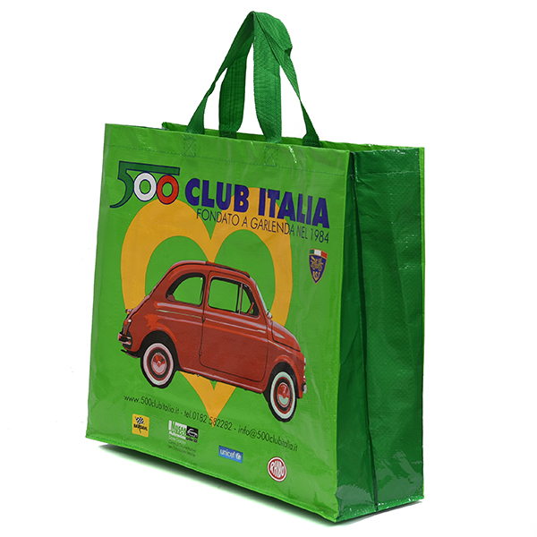 FIAT 500 CLUB ITALIA Shopper(Green)