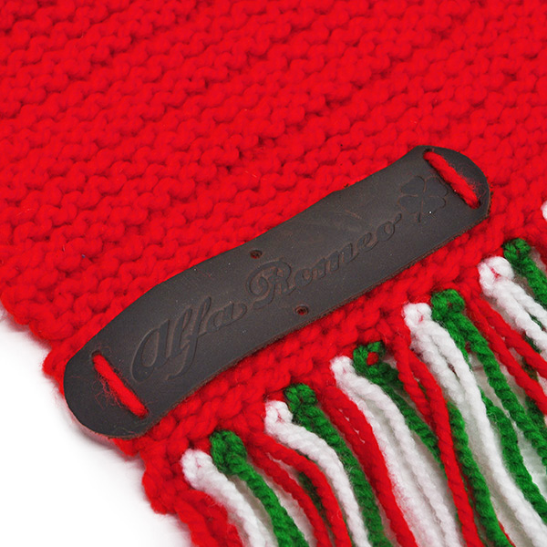 Alfa Romeo Knitted Hat& Muffler(Red)