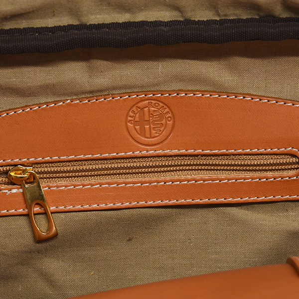 Alfa Romeo Leather Travel Bag