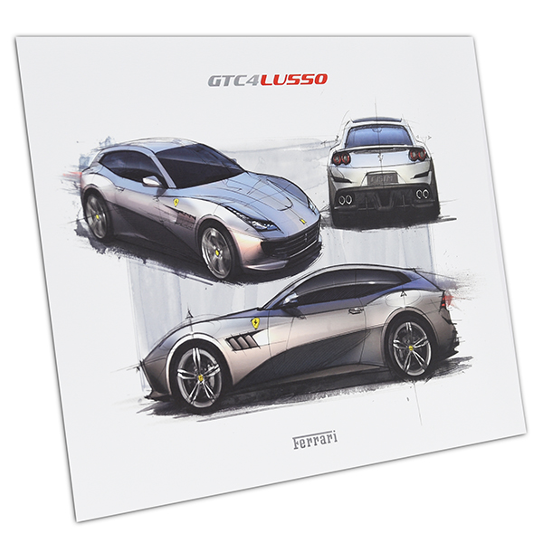 Ferrari GTC4 LUSSO Lithograph for VIP Guest