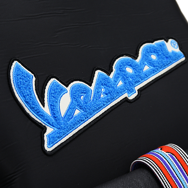 Vespa Official Back Pack-V STRIPES-(Red)