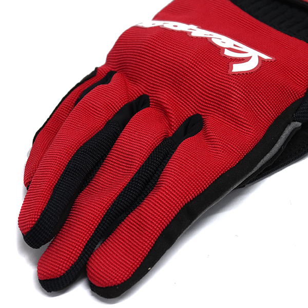 Vespa Official Riding Color Gloves(Red)