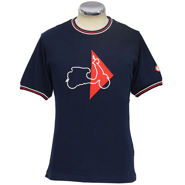 Vespa Official T-Shirts-MODERNIST-/Navy