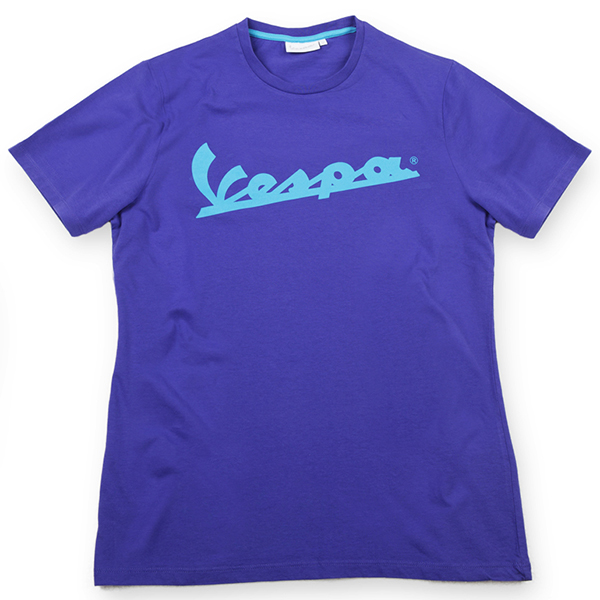 Vespa Official Logo T-Shirts(Purple)