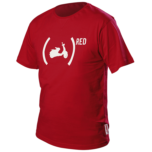 Vespa Official T-Shirts-946 RED-