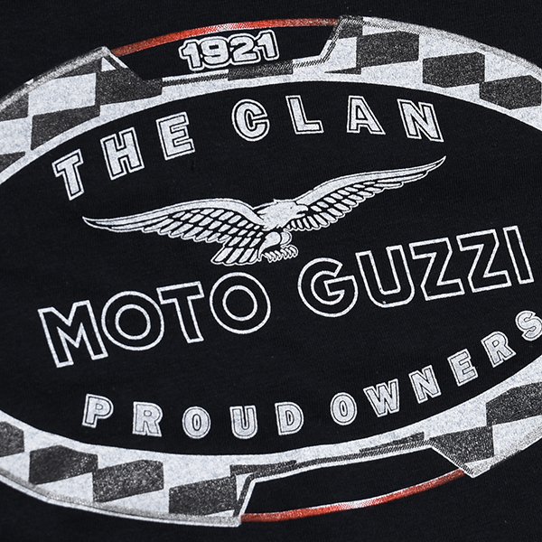 Moto Guzzi Official T-Shirts-THE CLAN-