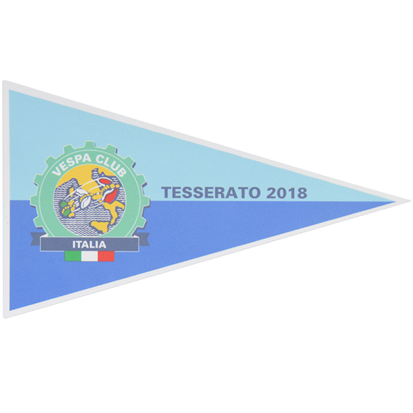 Vespa Club ITALIA Official 2018 Sticker