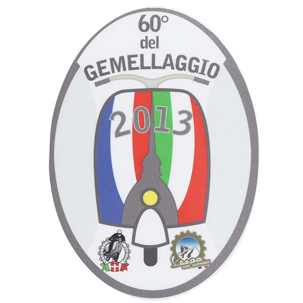Vespa Club GEMELLAGGIO Official 2013 Sticker